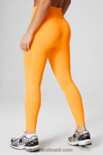 Fabletics esporte clássico branco/ombre 420HR655 define powerhold cintura alta 7/8 legging 22 mulheres - Image 3