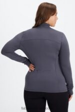 Fabletics estanho 420HR2582 fênix meio zíper camada intermediária mulheres - Image 2