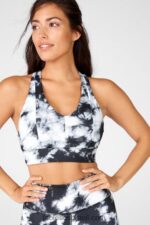 Fabletics estático 420HR1840 sutiã esportivo midi impacto médio para viagem 131 mulheres