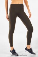 Fabletics exército 420HR1116 trinity motion365 legging cintura alta 79 mulheres - Image 3