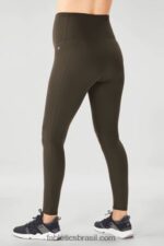 Fabletics exército 420HR1322 legging gestante cintura alta pureluxe mulheres - Image 2
