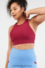 Fabletics explosão de cereja 420HR1433 sutiã esportivo de alto impacto siena mulheres
