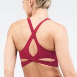 Fabletics explosão de cereja 420HR1645 sutiã em malha sem salto mulheres