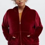 Fabletics explosão de cereja 420HR2509 donna moletom com capuz mulheres