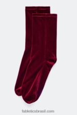 Fabletics explosão de cereja 420HR3003 meia de veludo mulheres - Image 2