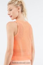 Fabletics explosão de laranja 420HR2334 regata em malha wilder mulheres - Image 4