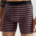 Fabletics faixa de sombra de néctar laranja 420HR3781 a cueca boxer 24-7 201 homens