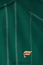 Fabletics faixa de textura verde fairway 420HR3604 o go-to 1/4 zip 186 homens - Image 4