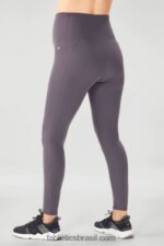 Fabletics ferro 420HR1324 legging gestante cintura alta pureluxe mulheres - Image 2