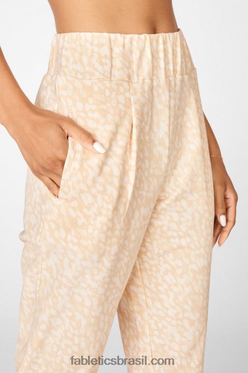 Fabletics ferrugem/rosa do deserto/rosa pérola 420HR229 calça de moletom cloe slim mulheres - Image 2