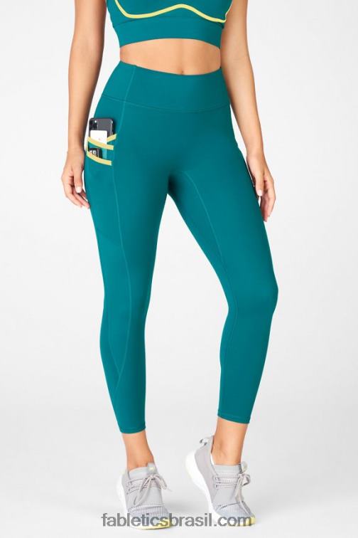 Fabletics fiorde/limonada 420HR1306 legging cintura alta 7/8 trinity motion365 mulheres - Image 3