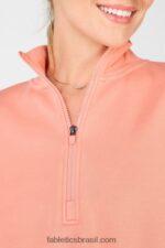 Fabletics florescer 420HR2532 pulôver de zíper com decote careca catarina mulheres - Image 2
