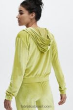 Fabletics folha de ouro 420HR2506 donna moletom com capuz mulheres - Image 2