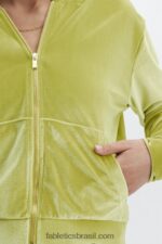 Fabletics folha de ouro 420HR2506 donna moletom com capuz mulheres - Image 3
