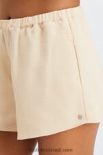 Fabletics folha preta/primavera 420HR498 ecosatin dormir curto mulheres - Image 3