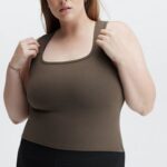Fabletics fronteira 420HR2246 tanque de algodão vivo mulheres