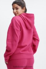 Fabletics fúcsia escuro 420HR2513 moletom eco go-to pocket mulheres - Image 3