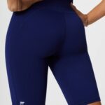 Fabletics fúcsia escuro iridescente/muito berry 420HR323 define powerhold cintura alta 9'' short 15 mulheres
