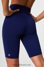 Fabletics fúcsia escuro iridescente/muito berry 420HR323 define powerhold cintura alta 9'' short 15 mulheres