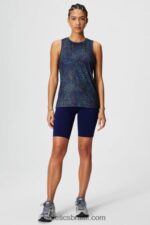 Fabletics fúcsia escuro iridescente/muito berry 420HR323 define powerhold cintura alta 9'' short 15 mulheres - Image 4