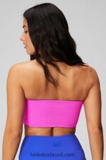 Fabletics fuga real/rosa extrema 420HR1504 top de banho cai-cai multiuso mulheres - Image 6