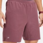 Fabletics fumaça vermelha 420HR3210 o fundamental curto ii 147 homens