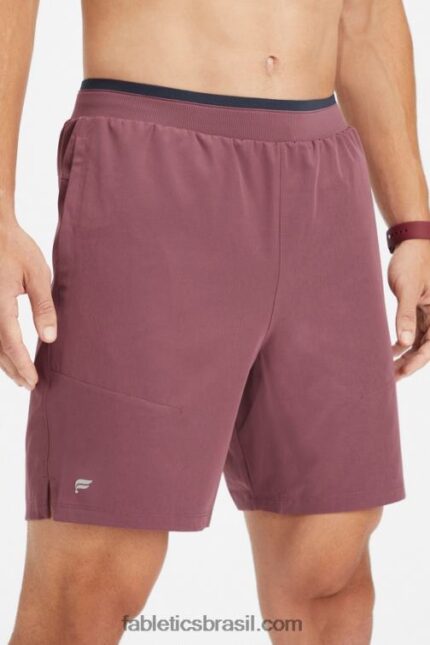 Fabletics fumaça vermelha 420HR3210 o fundamental curto ii 147 homens