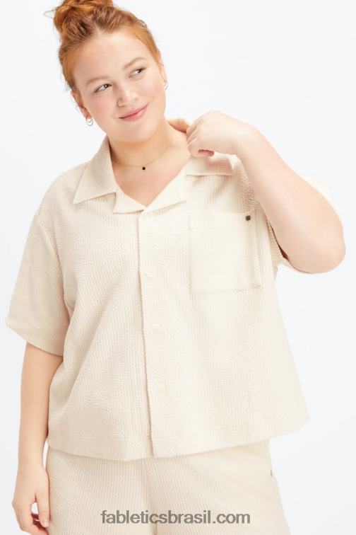 fabletics_garca_420hr2025_botao_quadrado_de_trico_enrugado_para_baixo_mulheres.jpg Fabletics garça 420HR2025 botão quadrado de tricô enrugado para baixo mulheres - Image 1