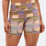 Fabletics garça/clube atlético 420HR582 define short cintura alta 6'' mulheres