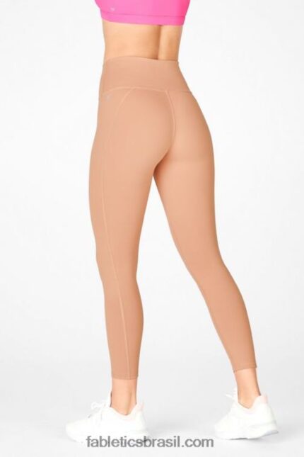 Fabletics garça/lima desbotada 420HR730 define powerhold cintura alta 7/8 legging 37 mulheres
