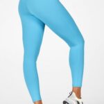 Fabletics garça/lima desbotada 420HR732 define powerhold cintura alta 7/8 legging 37 mulheres