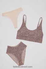 Fabletics garota brilhante 420HR2887 pacote fácil de 3 peças mulheres