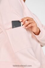 Fabletics geada rosa 420HR2535 pulôver de carga nyla mulheres - Image 2