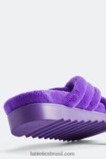 Fabletics glicínia selvagem 420HR2961 slide cruzado terry criss mulheres - Image 5