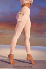 Fabletics golpe de zebra de areia 420HR912 legging cintura alta oasis pureluxe 70 mulheres - Image 5