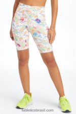 Fabletics grafite floral/preto 420HR326 define powerhold cintura alta 9'' short 16 mulheres - Image 3