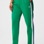 Fabletics grama verde/multi faixa 420HR34 calça tricô afunilada mulheres