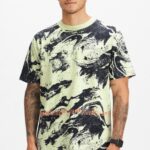 Fabletics granulação esportiva luminosa 420HR3529 a camiseta r&r homens