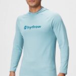 Fabletics hidro azul claro 420HR3621 moletom do dia de treino homens