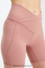 Fabletics impressão/costa do golfo 420HR318 oasis pureluxe hw crossover 6'' curto mulheres - Image 4