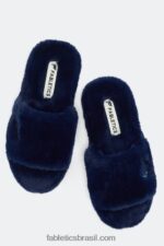 Fabletics índigo 420HR2950 chinelo de pele mulheres - Image 3
