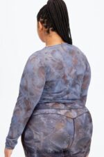 Fabletics interestelar 420HR2657 top de malha marie mulheres - Image 2