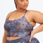 Fabletics interestelar/pó azul 420HR1581 sutiã reversível emersyn mulheres