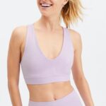 Fabletics íris nebulosa 420HR1833 sutiã esportivo midi impacto médio para viagem 129 mulheres