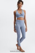 Fabletics jeans desbotado 420HR1726 sutiã esportivo oasis twist 110 mulheres - Image 3
