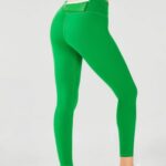 Fabletics kaitoke verde/branco 420HR1165 trinity motion365 legging cintura alta 82 mulheres