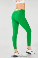 Fabletics kaitoke verde/branco 420HR1165 trinity motion365 legging cintura alta 82 mulheres