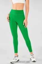 Fabletics kaitoke verde/branco 420HR1165 trinity motion365 legging cintura alta 82 mulheres - Image 3