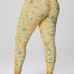 Fabletics knockout cinza mineral/preto 420HR653 define powerhold cintura alta 7/8 legging 22 mulheres