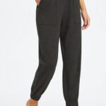 Fabletics lago/cal desbotado 420HR81 calça cônica restoreknit mulheres